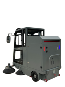 Elettrico esterno completamente chiuso giro sulla spazzatrice del pavimento della spazzatrice della strada per la strada - Product Image 5