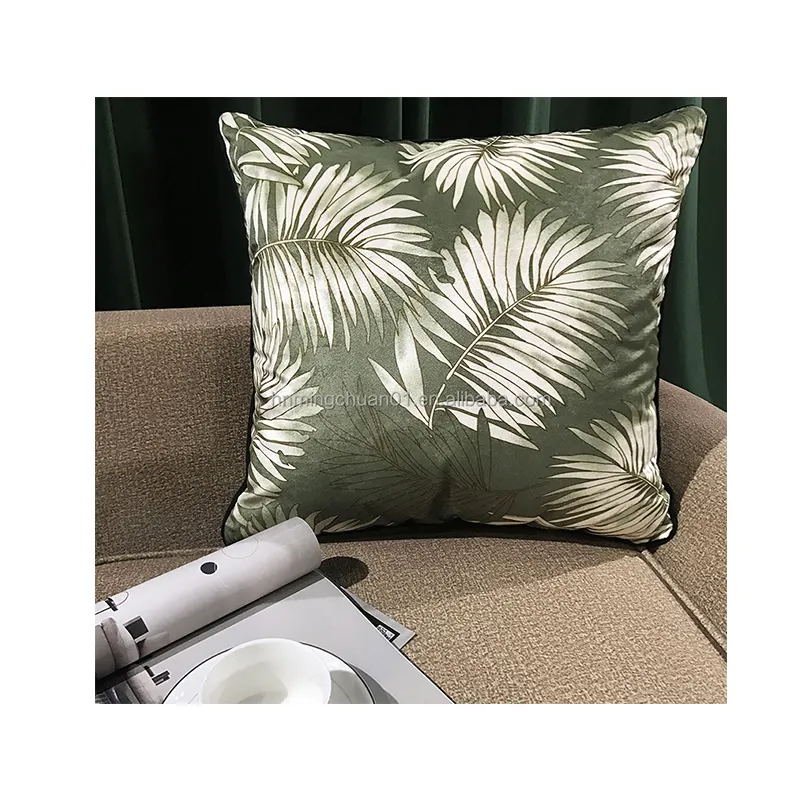 Factory Direct Sale 100% Polyester cushion pillows cover pillow case set throw pillow with cushion