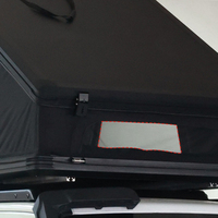 Nueva tienda de techo de coche familiar emergente, cubierta dura, techo de aluminio, triángulo, actualización de Camping, tienda automática en la azotea