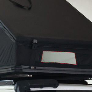 新しいポップアップファミリーカー屋根テントハードシェルアルミ屋根トップトライアングルキャンプアップグレード自動屋上テント - Product Image 5