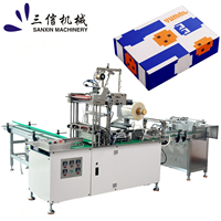 Machine d'emballage 3D automatique à grande vitesse contrôlée par PLC avec alimentation par coin et bande de déchirement pour l'emballage des aliments et des boissons