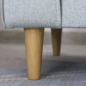 150mmH Großhandel Kunststoff Möbel Bein Sofa Füße Mit holzmaserung farbe