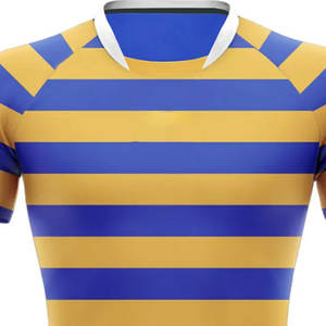 Maillot de rugby entièrement personnalisé de qualité supérieure, multicolores, style personnalisé, logo imprimé par sublimation, maillot de rugby pour vêtements de sport - Product Image 3