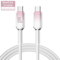 Kabel Pengisian Cepat & Transfer Data 3-in-1 Tipe-C Weaving 60W untuk IPhone16 PD30W