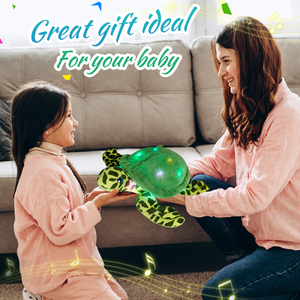 Âu yếm Phát Sáng Led Rùa Biển đồ chơi sang trọng Thú nhồi bông âm nhạc ánh sáng lên mềm squish gối với ánh sáng ban đêm phát sáng trong bóng tối sinh nhật - Product Image 4