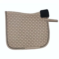 Ensemble de coussins de selle personnalisés avec logo pour accessoires équestres, coussin de selle matelassé pour dressage et saut d'obstacles
