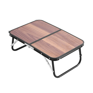 Valigia da esterno in stile giapponese Barbecue da Picnic tavolo portatile leggero in lega di alluminio Mini tavolo da campeggio pieghevole in noce - Product Image 1