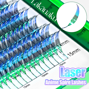Abonnie Laser Anime Spikes: Extensiones <span class=keywords><strong>de</strong></span> Pestañas Pre-Hechas para un Acabado Rápido y Sencillo, Estilo Anime Towers - Product Image 2