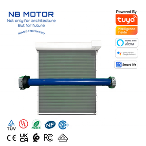 NB động cơ 4-kênh điện cán màn trập/Cửa nhà để xe mở hiện đại hình ống Con lăn động cơ <span class=keywords><strong>RF</strong></span> <span class=keywords><strong>Receiver</strong></span> điều khiển cho khách sạn - Product Image 3