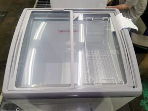 आइसक्रीम मांस बेकरी उत्पादों के लिए घुमावदार ग्लास डबल-तापमान एयर कूलिंग फ्रीजर फ्रीजर - Product Image 2