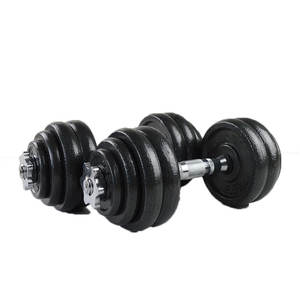 Ağırlık kaldırma ve güç egzersizleri için 25kg taşınabilir ayarlanabilir boya dambıl kiti-erkekler kadınlar için ağır spor ekipmanları - Product Image 3
