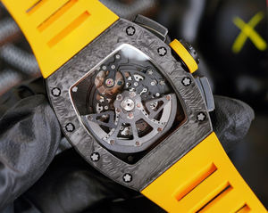 Orologio da Uomo 42mm in Acciaio Inossidabile Modello 7750 Resistente all'Acqua Meccanico Stile Sportivo con Cinturino in Nylon e Lancette Multifunzione Nascoste - Product Image 2