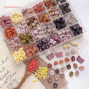 Cuentas de cristal importadas de vidrio laminado esmaltado, estilo retro, color oro antiguo, hechas a mano, accesorios para pulseras con certificación de terceros. - Product Image 3