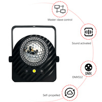 Plancher de danse LED direct d'usine 3-en-1, kaléidoscope, laser RGB, boule magique, discothèque, bar, scène, lumière OEM/ODM, émission RGBW