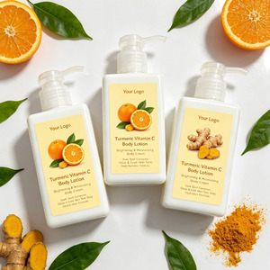 Turmeric Vitamin C Body Lotion For Dark Spots Brightening Deep Hydrating Natural Body Cream For Even Skin Tone - Product Image 4