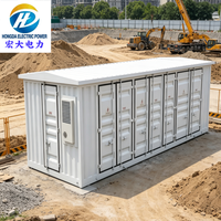 Transformateur sec conteneurisé personnalisé Hongda 1000kVA-6300kVA 11kV/13.8kV/34.5kV 480V 60Hz Triphasé Préfabriqué