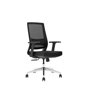 Moderno Executive Task Chair Design in rete pesante in Nylon con Base regolabile bracciolo cilindro meccanismo girevole comodo PP PU