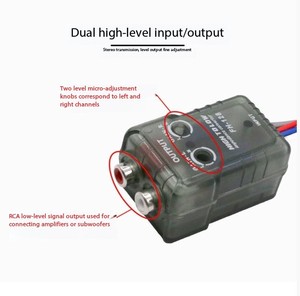 Convertidor RCA de <span class=keywords><strong>Audio</strong></span> para Automóvil con Función de Control <span class=keywords><strong>REM</strong></span>, Convertidor de Impedancia de Alta a Baja - Product Image 4