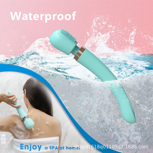 <strong>Smart</strong> Rechargeable Waterproof Electric Bath Brush Double Side Body Cleaning Silicone <strong>Vibrators</strong> With USB Power Supply New - Product Image 5
