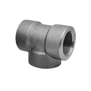 Té fileté ASTM/ASME/JIS/DIN/BS/GB haute pression 1/8 "-4" Carton acier/acier inoxydable fileté/Té de soudure à douille - Product Image 2