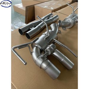 FUDKLi precio de fábrica Catback tubo de escape X para <span class=keywords><strong>Ferrari</strong></span> <span class=keywords><strong>Ff</strong></span>/F12 Berlinetta 6,3 Sistema de tubo de escape automático de acero inoxidable - Product Image 3