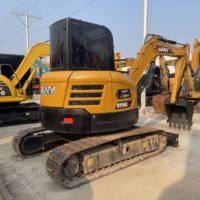 Excavator Crawler Sany SY55C Bekas 5.5 Ton Mini Digger, Sistem Hidrolik Asli, Jam Kerja Rendah, Siap Kirim