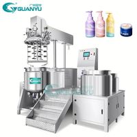 Machine à émulsifier les crèmes cosmétiques Guanyu : Émulsifiant chimique sous vide pour crèmes pour le visage et lotions