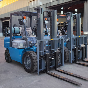 Gasheftruck 2 ton 2,5 ton 3 ton 3,5 ton 4 ton 5 ton LPG benzine heftruck met optionele dieselmotoren - Product Image 1