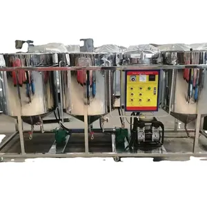 Edible oil refiner/soybean oil dephosphorization and decolorization refining equipment