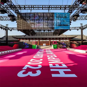 Tappeto esterno interno personalizzato con Logo aziendale e colori per le celebrazioni per l'evento del centro commerciale spettacolo di nozze - Product Image 5