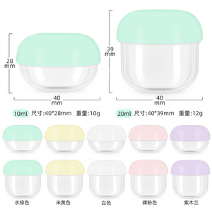 Silicone Cosmetic Dispensing <b>Boxes</b> For Creams Powders Transparent <b>Packaging</b> With EVA PVC OPP Options - Product Image 3