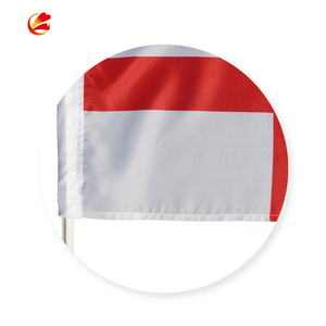 Vitrine automobile vente en gros personnalisé 30x45cm 12x18 pouces polyester plastique durable imprimé numérique logo drapeaux personnalisables - Product Image 3