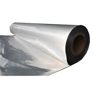 Rollo Jumbo de papel de aluminio laminado de plástico multicapa AL + PE PET + AL + PE para lámina de conductancia térmica de máquina