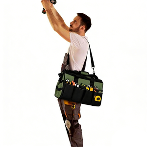 Borsa Porta Attrezzi Multiuso Mydays per Esterni, con Tasche Multiple, per Elettricisti, Falegnami e Riparatori, Utilizzabile a Spalla o a Mano - Product Image 3