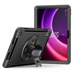 Cho Lenovo Tab P11 Gen 2 TB 350fu TPU bumper Rugged Defender Trường hợp với 360 xoay đứng Vai vành đai - Product Image 2