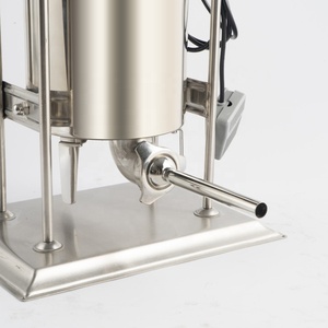 Machine à farcir les saucisses électrique 12L, entièrement en acier inoxydable, idéale pour les services de traiteur et la <span class=keywords><strong>boucherie</strong></span> gastronomique - Product Image 5