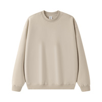 Sweat-shirts à capuche personnalisés OEM de haute qualité 350g pour hommes, streetwear, LOGO vierge, épais, oversize, unisexe, couleur unie, broderie 3D printemps