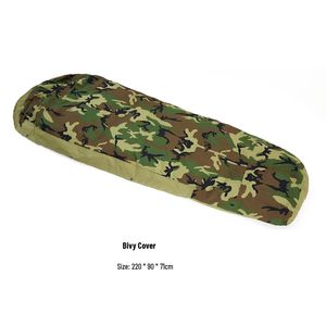 Akmax Modular Túi ngủ hệ thống <span class=keywords><strong>3</strong></span> trong 1 cho tất cả các sesons bivy Bìa Woodland ngụy trang - Product Image 5