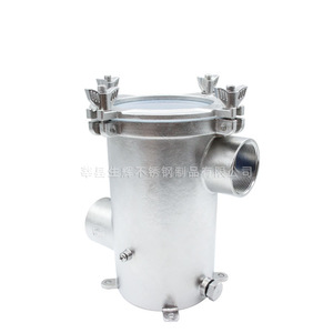 Shining Marine Seawater Filter 316 Stainless Steel Boat Engine Purifier For <b>Yachts</b> Speedboats - Product Image 4