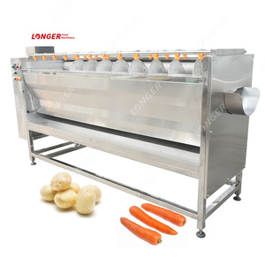 Rouleau manuel à éplucher et éplucher, pour application industrielle, racine, légumes, carottes, pommes de terre douces à vente - Product Image 2