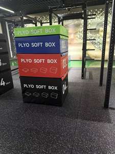 Caja <span class=keywords><strong>de</strong></span> Salto para <span class=keywords><strong>Gimnasia</strong></span> <span class=keywords><strong>de</strong></span> Alta Calidad, Ecológica, Ajustable en Altura, Precio al por Mayor, PVC Suave 4 en 1 - Product Image 5