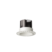 Plafonnier LED encastré sans cadre 12W, anti-ombre, pour miroir de salle de bain, découpe de 75 mm, hôtel, LP-FX7570BT-RTA-21
