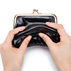 Portefeuille court en cuir Andong pour femmes, cuir de vache véritable, mode féminine, couleur bonbon, porte-monnaie à fermoir, mini sac de rangement 2021 - Product Image 6