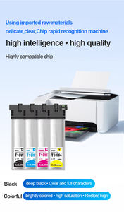 Cartouches d'encre pigmentée compatibles Goosam T10W1-W4 T10Y1 pour imprimante Epson WorkForce Pro WF-C5890 WF-C5390 - Product Image 4