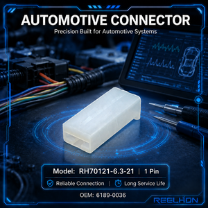 Reelhon Soporte Técnico Conector Eléctrico Automotriz Rápido Impermeable IP67 Hembra <span class=keywords><strong>de</strong></span> 1 Pin Seguro para Cableado - Product Image 3