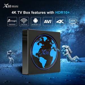 Venta al por Mayor de Decodificadores de TV IPTV Android 11 4K HD, Amlogic S905w2 <span class=keywords><strong>X98</strong></span> <span class=keywords><strong>Mini</strong></span> 2GB 16GB, Smart Android OTT TV Box 4GB 32GB 64GB X98mini - Product Image 3
