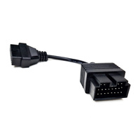 Adaptateur de diagnostic automobile KIA 20 broches vers 16 broches, câble connecteur de scanner OBD 1 pour outil de diagnostic de véhicule