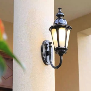 ไฟสวน LED กลางแจ้ง สไตล์เรโทร โคมไฟตกแต่งภูมิทัศน์ พร้อมเซ็นเซอร์ตรวจจับความเคลื่อนไหว ไฟ LED  ระบบกันน้ำ IP65 สำหรับตกแต่งภูมิทัศน์ - Product Image 3
