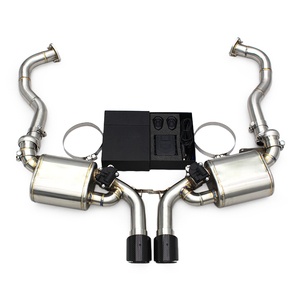 Tubos de Escape Boska Valvetronic para Porsche Boxster/Cayman 987/987.1/987.2 2.7/2.9/3.4 2006-2012, Acero Inoxidable, Catback - Product Image 1