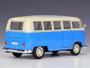 Welly 1:24 <span class=keywords><strong>VW</strong></span> 1963 <span class=keywords><strong>T1</strong></span> BUS BUS Van Simulation Alliage Fini Modèle De Voiture Jouet Moulé Sous Pression Véhicules Jouets - Product Image 2